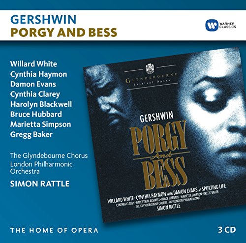 Gershwin (1898-1937) - Porgy & Bess : Simon Rattle / London Philharmonic, Willard White, Haymon, D.Evans, Clarey, Blackwell, etc (1988 Stereo)(3CD) - Import 3 CD