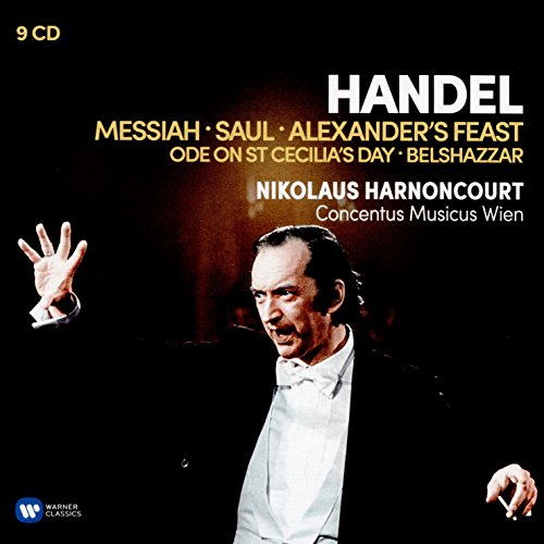 Nikolaus Harnoncourt - Handel: Oratorios: Messiah, Saul, Alexander's Feast, Belshazzar, Ode y - Import 9 CD