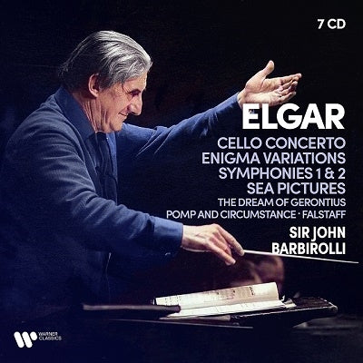Sir John Barbirolli - Elgar: Orchestral Works, Cello Concerto, Sea Pictures, Dream Of Gerontius (7Cd) - Import 7 CD Box set