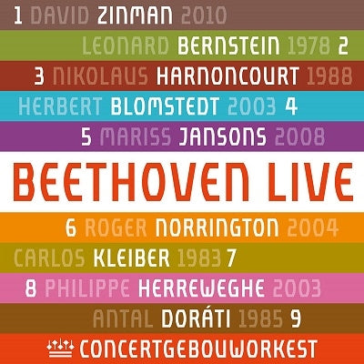 Concertgebouworkest - Beethoven: Symphonies Nos. 1 - 9 - Import 5 CD Box set