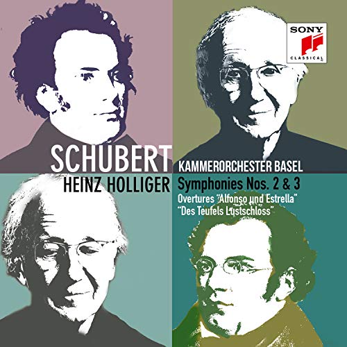 Schubert (1797-1828) - Symphonies Nos.2, 3 : Heinz Holliger / Basel Chamber Orchestra - Import CD