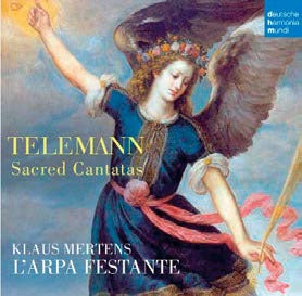 L'arpa FESTANTE; MERTENS,KLA - Telemann: Sacred Cantatas - Import CD