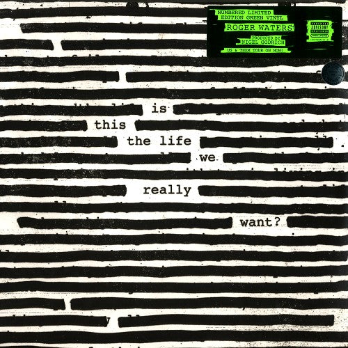 Roger Waters - Is This The Life We Really Want?: Green Coloured Vinyl - 180G Limited Vinyl - Import Vinyl 2 LP Record