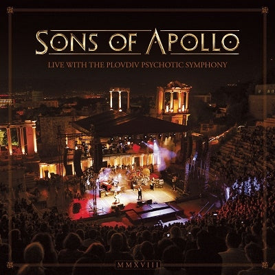 Sons of Apollo - Live With The Plovdiv Psychotic Symphony (Deluxe Edition) - Import 3 CD+DVD+Blu-ray Disc Box Set Limited Edition