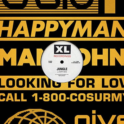 Jungle - Happy Man/House In La - Import 12’ Single Record