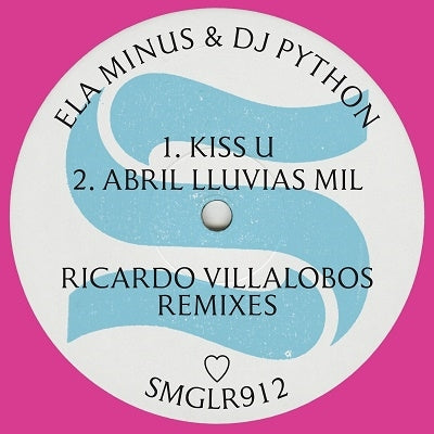 Ela Minus 、 DJ Python - Heart (Ricardo Villalobos Remixes) - Import Vinyl 12 Inch Record Limited Edition