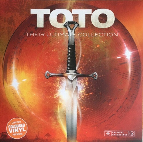 TOTO - Their Ultimate Collection - Import Red Marbled Vinyl LP Record