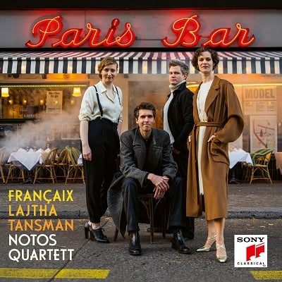 Notos Quartett - Paris Bar: Francaix Tansman Lajtha - Import CD