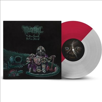 Full Of Hell - Broken Sword, Rotten Shield - Import Oxblood / Silver Half & Half Vinyl 10 inch Record Limited Edition