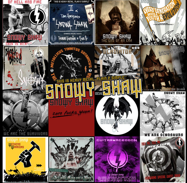 Snowy Shaw - This Is Heavy Metal, Plain & Simple - ImportCDBonus Track
