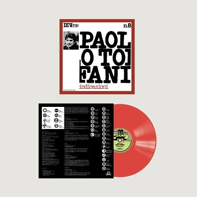 Paolo Tofani - Indicazioni - Import 180g Red Vinyl LP Record Limited Edition