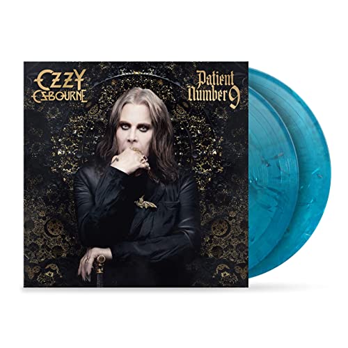 Ozzy Osbourne - Patient Number 9 - Import Crystal Curacao & Pearl Marbled Vinyl 2 LP Record Limited Edition