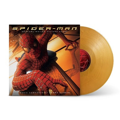 Danny Elfman - Spider-Man - Original Motion Picture Score (Gold Vinyl) - Import Vinyl LP Record Limited Edition