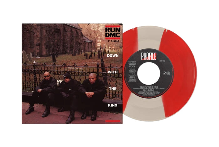 Run Dmc - Down With The King/Come On Everybody - Import Colored Vinyl 7 inch Single Record