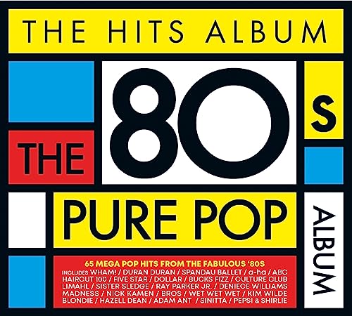 Various Artists - 80's Pure Pop Album - Import 3 CD