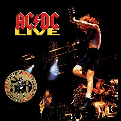 AC/DC - Live - Import Gold Vinyl 2 LP Record Limited Edition