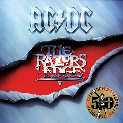AC/DC - The Razor's Edge - Import Gold Vinyl LP Record Limited Edition