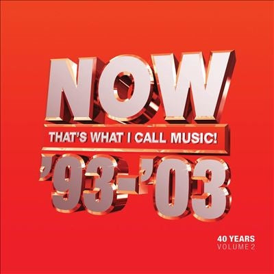 Various Artists - Now That's What I Call 40 Years: Volume 2 - 1993-2003 - Import 3 CD Box Set