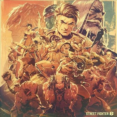 GAME MUSIC - Street Fighter 6 - Import Clear Vinyl 4 LP Record