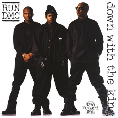Run DMC - Down With The King - Import White Vinyl 2 LP Record Limited Edition
