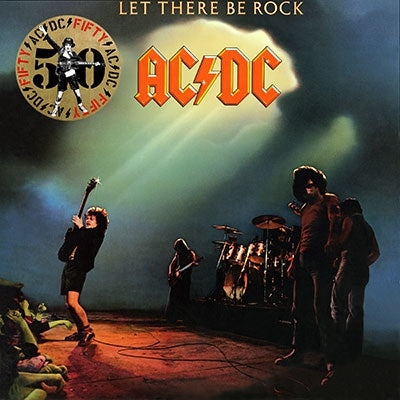 Ac/Dc - Let There Be Rock - Import Gold Vinyl LP Record Limited Edition