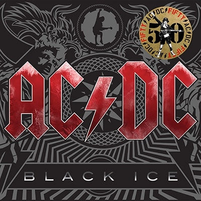 AC/DC - Black Ice - Import Gold Vinyl 2 LP Record Limited Edition