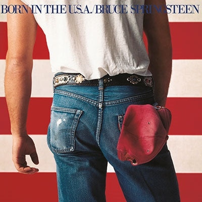 Bruce Springsteen - Born In The U.S.A. (40Th Anniversary Edition) - Import Translucent Red Vinyl LP Record Limited Edition
