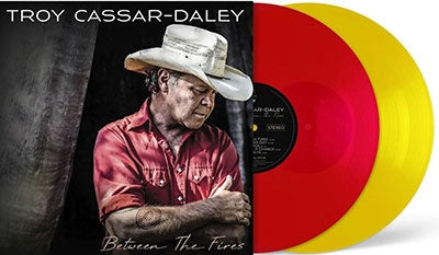 Troy Cassar-Daley - Between The Fires - Import Transparent Red / Transparent Yellow Vinyl LP Record Limited Edition