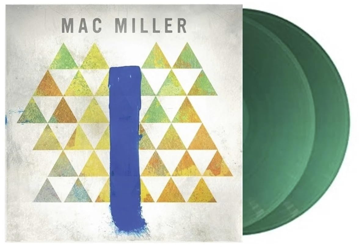 Mac Miller - Blue Slide Park - Import Translucent Green Vinyl 2 LP Record Limited Edition