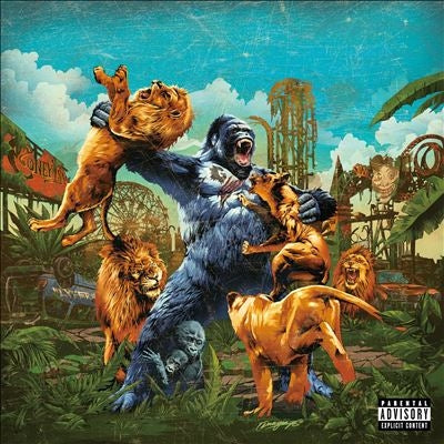Nems 、 Scram Jones - Rise Of The Silverback - Import Gray Marble Vinyl LP Record Limited Edition