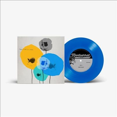 Eric Hilton - Poppy Fields - Import Blue Vinyl 7inch Record Limited Edition