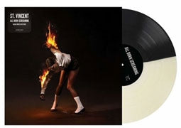 St. Vincent - All Born Screaming - Import International Exclusive/Black ＆ White Vinyl LP Record Limited Edition