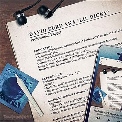 Lil Dicky - Professional Rapper - Import Vinyl 2 LP Record