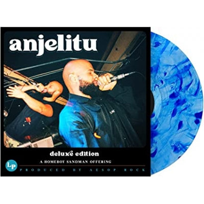 Homeboy Sandman - Anjelitu (Deluxe Edition) - Import Cloudy Melting Blue Vinyl LP Record