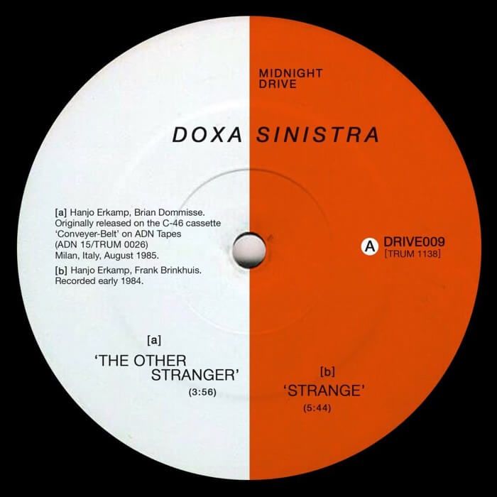 Doxa Sinistra - The Other Stranger / Strange - Import Vinyl 7inch Single Record