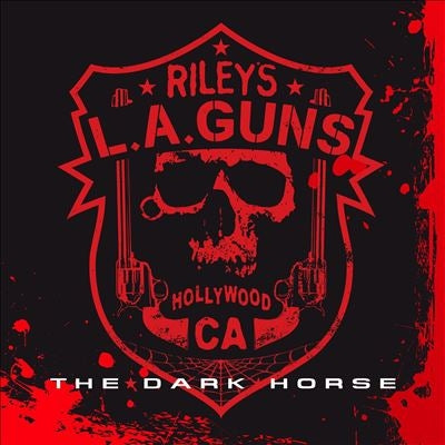 L.A. Guns - The Dark Horse - Import Red & Black Vinyl LP Record Limited Edition