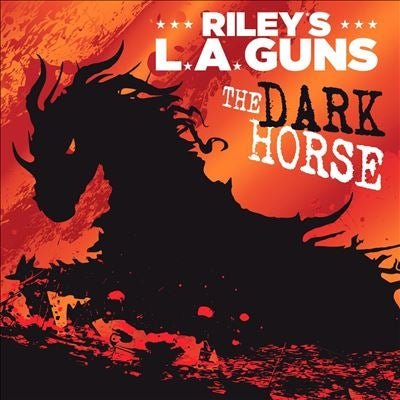 L.A. Guns - The Dark Horse / The Ballad Of Jayne - Import Red Vinyl 7 inch Record Limited Edition
