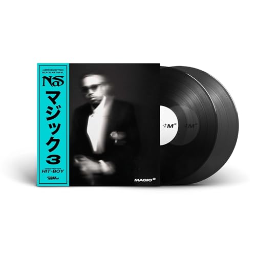 Nas - Magic 3 - Import Black Ice Colored Vinyl 2 LP Record Limited Edition