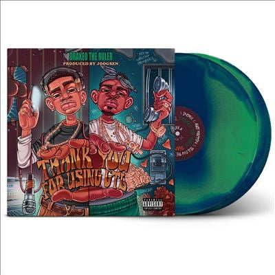 Drakeo The Ruler - Thank You For Using Gtl - Import Vinyl 2 LP Record