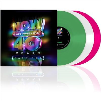 Various Artists - Now That'S What I Call 40 Years - Import Coloured Vinyl 3 LP Record