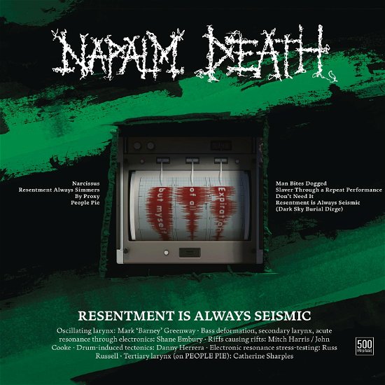 Napalm Death - Resentment Is Always Seismic - Import CD