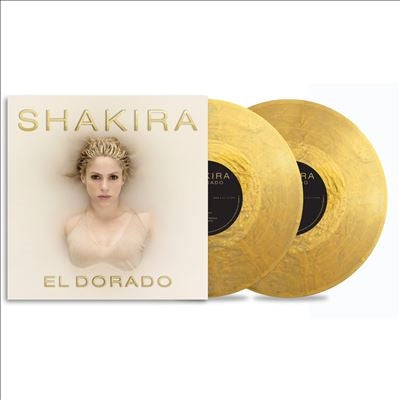 Shakira - El Dorado - Import Gold Vinyl 2 LP Record Limited Edition