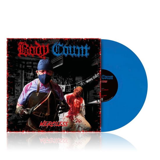 Body Count - Merciless - Import Blue Vinyl LP Record Limited Edition