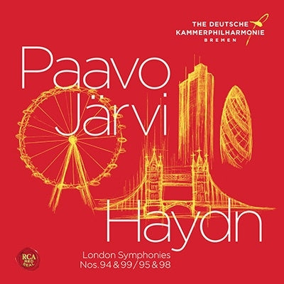 Paavo Jarvi - Haydn:London Symphonies Vol.2 - Symphony No.94,95,98&99 - Import2 CD