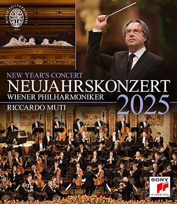 Riccardo Muti - New Year'S Concert 2025 - Import Blu-ray Disc