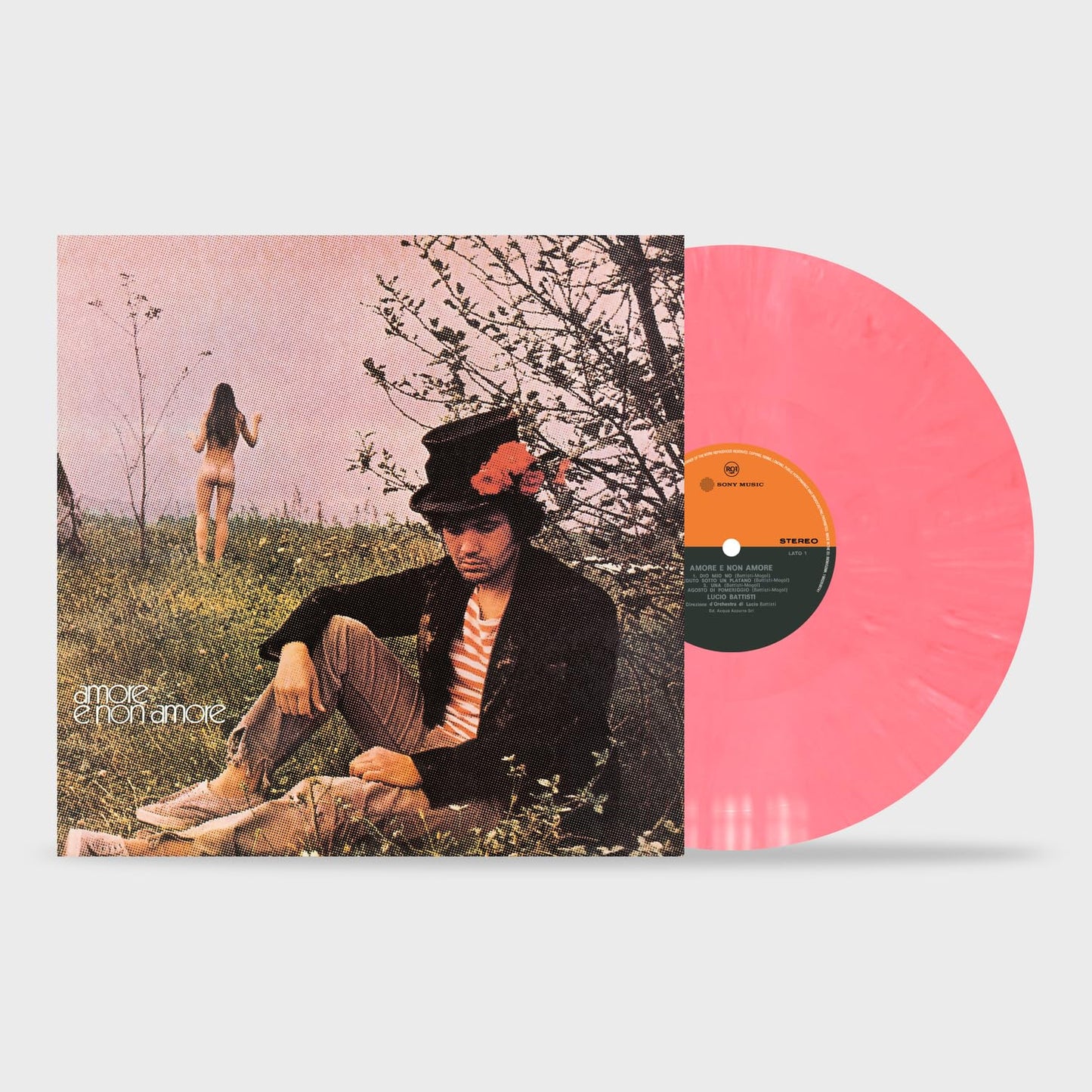 Lucio Battisti - Amore E Non Amore - Import 180g Marble White/Red Vinyl LP Record Limited Edition
