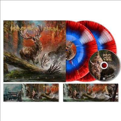 Heaven Shall Burn - Heimat (Deluxe Edition) - Import Transparent Red-Blue Splatter Vinyl 2 LP Record+CD Limited Edition