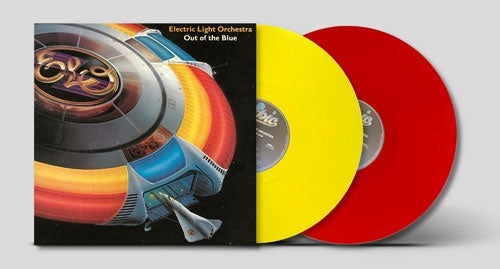 Electric Light Orchestra - Out Of The Blue - Import Red & Yellow Vinyl 2 LP Record Limited Edition