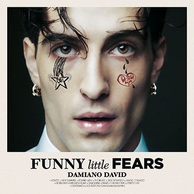 Damiano David - Funny Little Fears - Import Signed Pink Vinyl LP Record Limited Edition