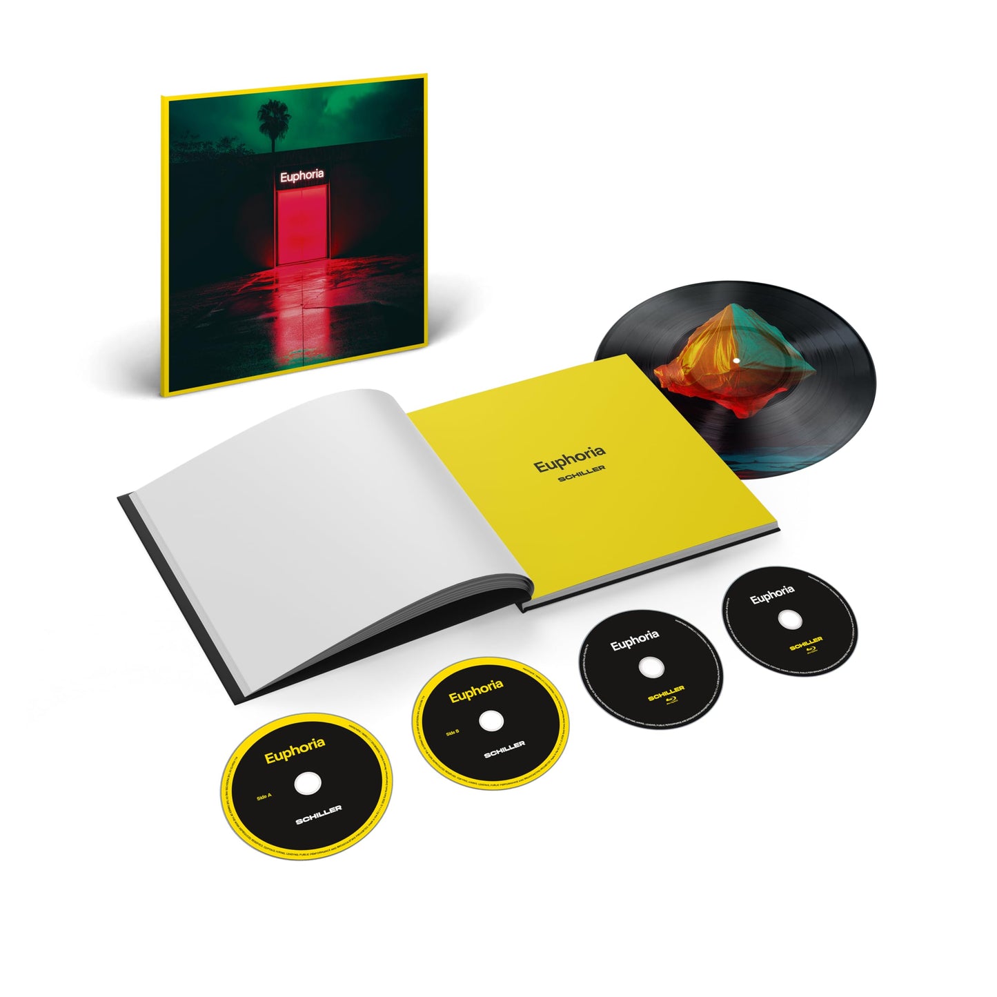 Schiller - Euphoria (Premium Deluxe Edition) - Import LP Record+2CD+2Blu-ray DiscLP Record+2CD+2Blu-ray Disc Box Set